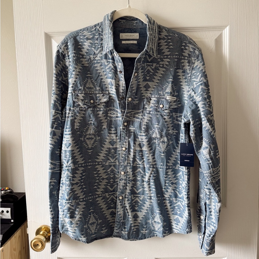 Lucky Brand Men’s Button-Up Shirt (NWT)
